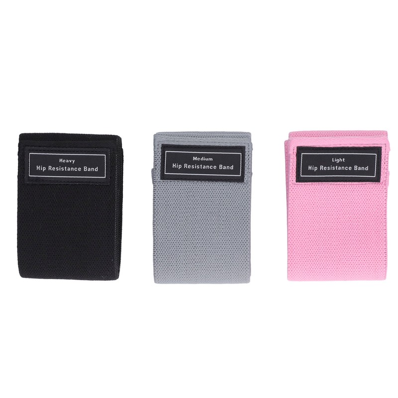 3PCS Resistance Bands Elastic High Pulling Force Exercise Workout Band