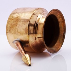 Neti Lota Ramjhara Prayer Kalash Pure Copper Traditional Hindu Pooja Item Pot