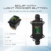 CNAODUN Waterproof Inline Cord Switch 20A-125V,16A-250V AC On Off Toggle
