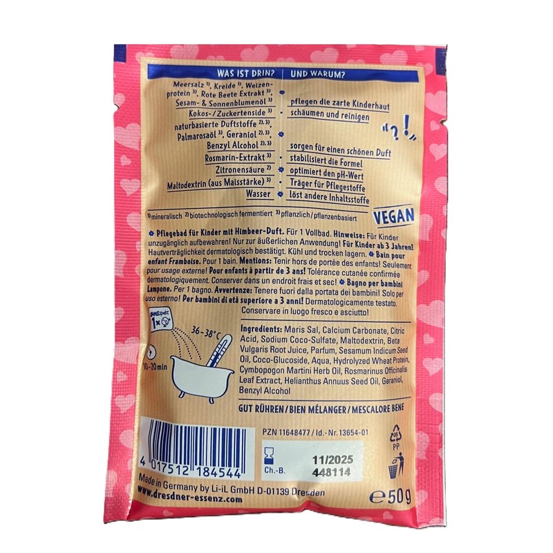 Dresdner Essenz Dreckspatz Care Bath "Hab dich lieb" 6 x