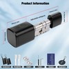 Electronic Door Lock Fingerprint - Smart Lock with Adjustable Lock