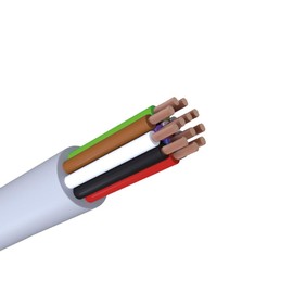 WITTKOWARE LiYY 12 x 0.25 mm² Electronic Control Cable without Shielding, Copper, Grey Sheath, Sold by the Metre