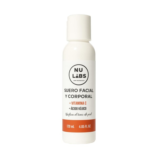NU LABS Suero Facial y Corporal con Vitamina C Liposomada,