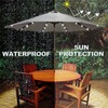 Blissun 9 ft Solar Umbrella, 32 LED Lighted Patio Umbrella,