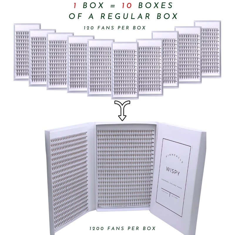pinneacle XXL Box | Wispy 1200 Fans | 5D |