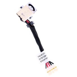 Deal4GO VAUA0 DC Power Jack Cable Charging Port 06KVRF 6KVRF DC30100NV00 for Dell Latitude E7440 E7450 P40G