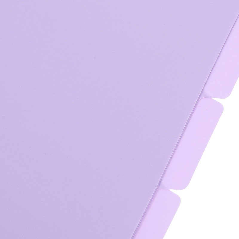 Divider Card Index Sheet File Accessories a5 Size 6 Holes