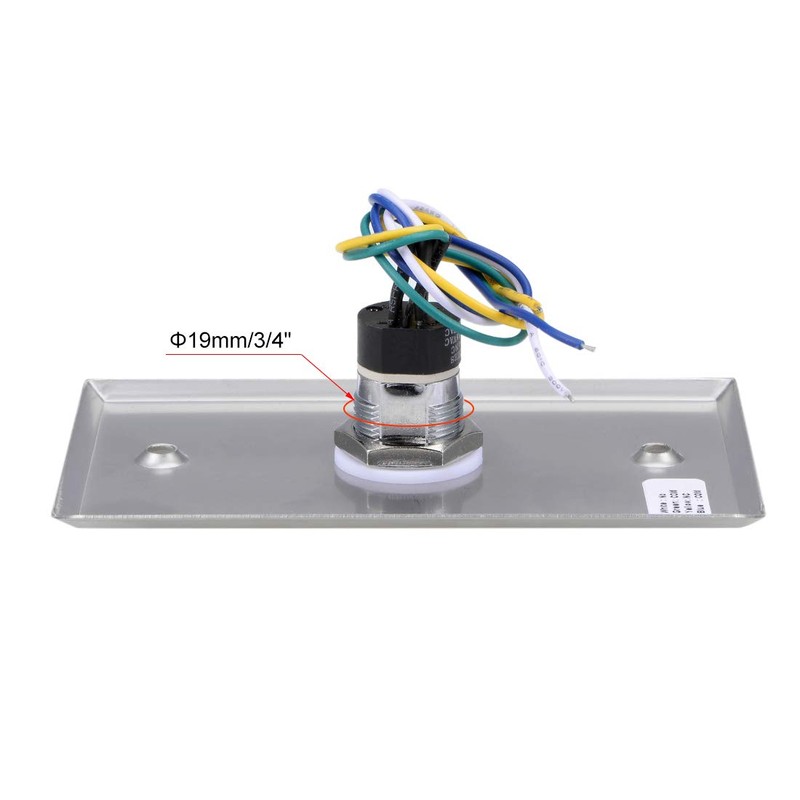 uxcell Key Switch Lock On/Off Exit Switch Emergency Door Release