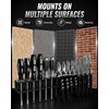 loyerfor Screwdriver Plier Organizer Wall Mount,Metal Utility Metal Tool Holder