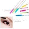 5PCS Mascara Wand Tube Set Diamond Empty Eyelash Extension Brushes