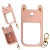 Cute Ear Silicone Case Compatible with Touchland Hand Sanitizer Spray