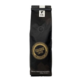 Tarara Coffee - Premium Gemahlener Kaffee - 100% Reiner Arabica aus Äthiopien - Handwerkliche Röstung Medium-Dark - Reich & Aromatisch - Ideales Kaffee Geschenk - 250g