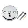 Tub Drain Linkage Assembly with Trip Lever and Strainer Done