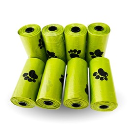 Poo bags Doggy Waste Bag Biodegradable Extra Thick Poo Bag 10 Rolls Pack of 200 Eco-friendly Upgraded Version Pet Poop havey duty Bags - 100% Leak Proof (Color Green)