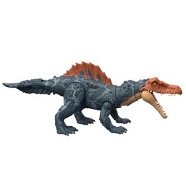 Mattel Jurassic World: A New Age Massive Action Siamosaurus Dinosaur Figure, Attack Movement and Biting Function, Range of Different Movements, Physical and Digital Fun HDX51