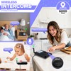 UHAXZ Intercoms Wireless for Home, Long Range Intercom 6000ft, 10