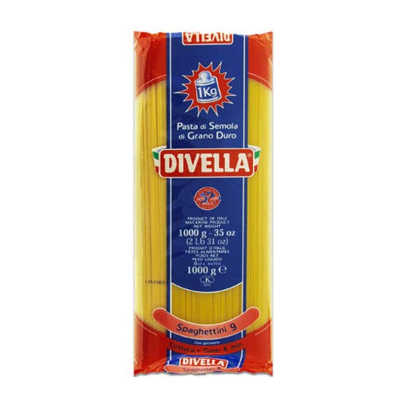Divera No.09 Spaghetti Ristorante 17.6 oz (500 g)