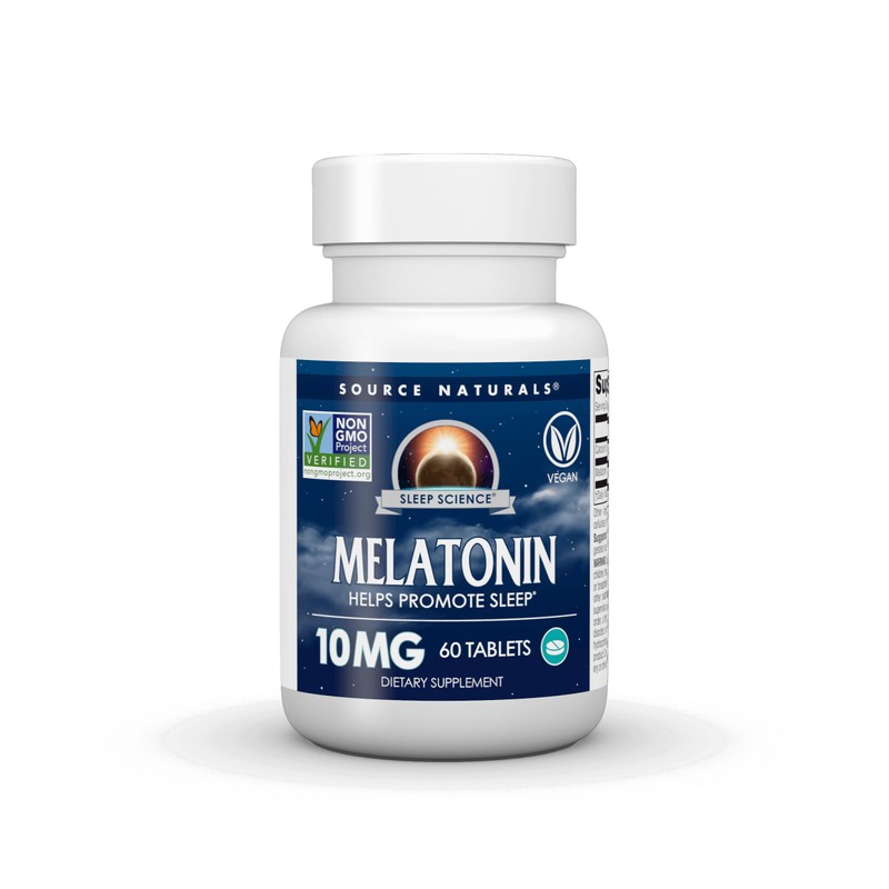 Source Naturals Ciencia del sueño Melatonina 10 mg - 60