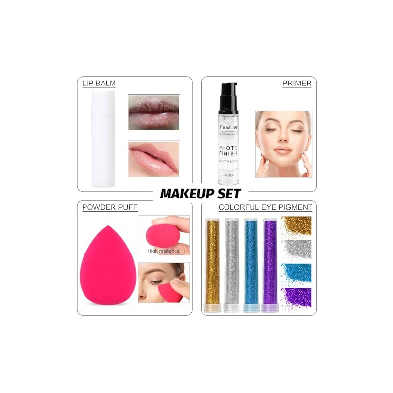 Kit De Maquillaje Todo En Uno Para Mujer, Set Completo