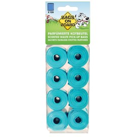 Bags on Board Poop Bags 120 Bags Fragranced Pack of 8
