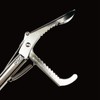 Stainless Steel Snake Grabber Thickened Elongated Collapsible Snake Tongs with
