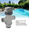 Dual Split Hose Plunger Valve for Intex 11872 Plastic Pool