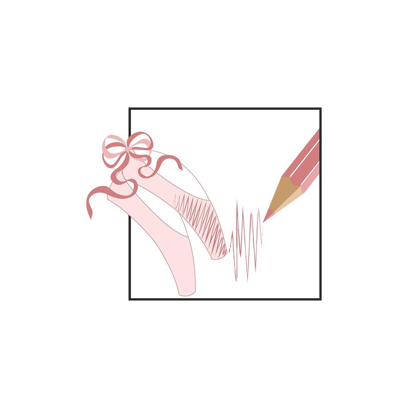 CafePress Ballet Shoes Sticker Oval Car Bumper Sticker