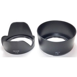 (mind camera) Nikon D3400 D3500 D5300 D5600 Double Zoom Kit for Nikon Lens Hood [ HB-N106 ] [ HB-77 ] SLR Camera