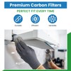 Carbon Range Filter Compatible With GE WB02X10731,C-62231,RCP0915;8-15/16 x 16 x