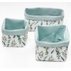 BABEES Storage Basket Changing Table Baby Basket Set of 3