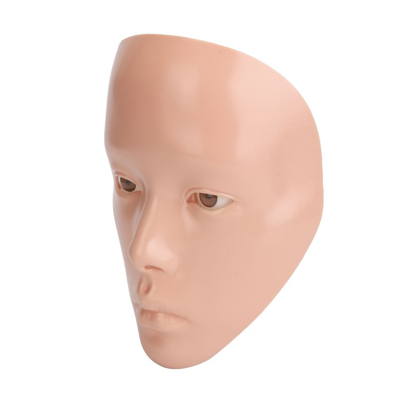 5D Cosmetic Practice Face Set Silicone Reusable Makeup Mannequin Face