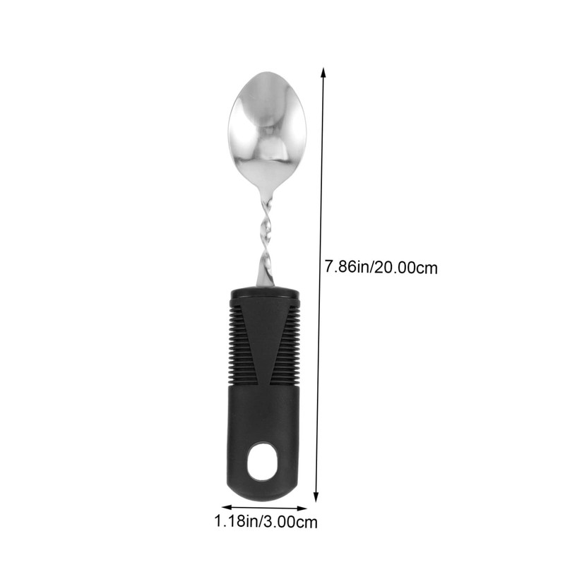 SOLUSTRE 3-Piece Flexible Cutlery Portable Utensils Cutlery Made of Stainless