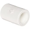 Spears 435 Series PVC Pipe Fitting, Adapter, Schedule 40, White,