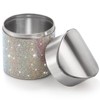ZOOFOX Countertop Trash Can, 1.5 Liter Bling Rhinestone Garbage Bin
