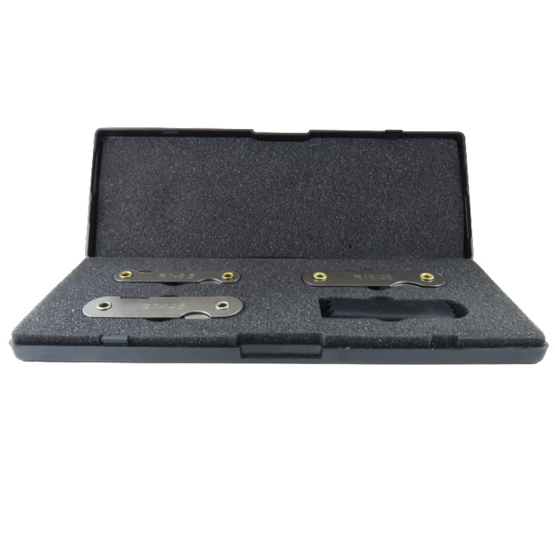 FregocS TRG3S Radius Gauge, Radius Measurement, Convenient 3-Piece Set, 48