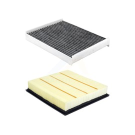 PUR 1x Air + 1x Cabin Filter (2 Total) Kit Replacement For Ford F-350 Super Duty F-250 F-450 F-550 F-600 KFL-103136