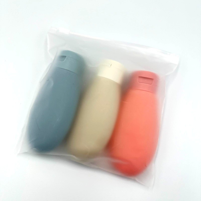 Easy Company Travel Tube Bottle 3-Piece Pouch Set