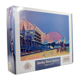 Derby Race Spires Pop Art 1000 Piece Jigsaw Puzzle