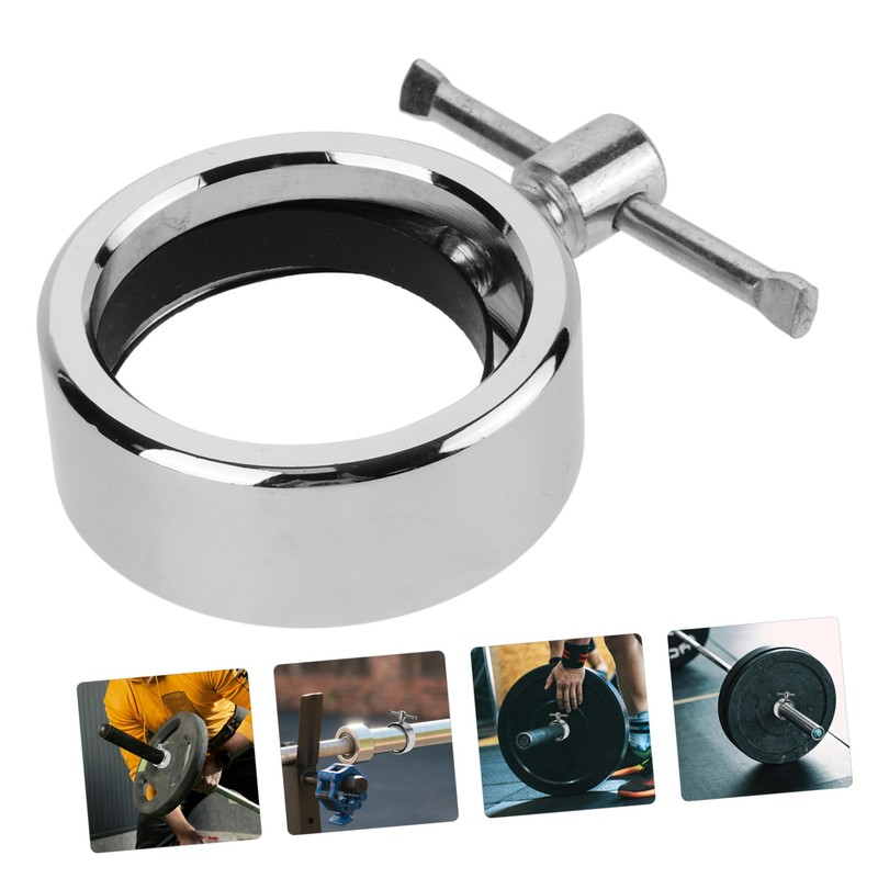 Mipcase Professional Barbell Clamp Wear Resistant Weight Clip Portable Barbell