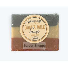 Rustic Charm Farm Goat Milk Soap (Barber Shoppe)