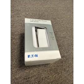 Eaton Light Switch Eaton WBSD-010DEC-C1 Decorator Dimmer 0-10V Ivory 3-Way White