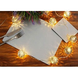 The Dapper House Set of 4 Elementary Grey Leatherboard Placemats and 4 Coasters - Made in UK