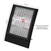 Tischkalender + 2026/2027 + Monatskalender 3 Monate Kalender Kalendarium Stehkalender