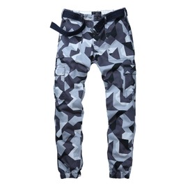 Match - Pantalones deportivos de sarga para hombre, 6031 Checks#3, 34