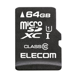 Elecom MF-MSD064GC10R MicroSD 64GB Class 10 (2015 Model) [Data Recovery]