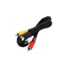 RUITROLIKER Compatible for 1.8M/6FT AV Audio Video Composite TV Cable
