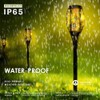 Solar Torch Light with Flickering Flame, 6 Pack Torches Solar