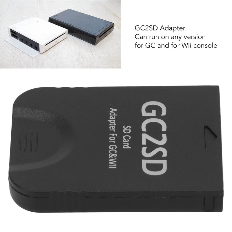 GC2SD Micro SD Card Adapter Reader For Gamecube Wii Micro