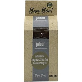 Jabón Exfoliante Artesanal Natural Tepezcohuite Eucalipto 100 g Bam Boo Lifestyle