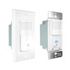 EverElectrix 2 Pack Motion Sensor Light Switch, Neutral Wire Required,